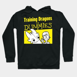 Funny Toothless Dragon Training Book Lover Mashup Parody Hoodie